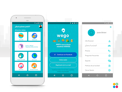 Wego App Delivery App Android Ios React Native By Nextdots On Dribbble