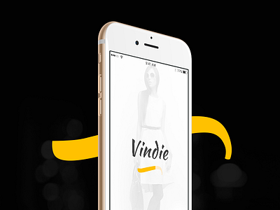 Vindie - Fashion and trendy app - React Native apple design fashion ios logo react native trendy ui