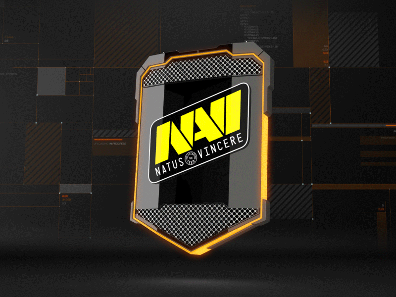 Na'Vi cs_go badge. broadcast counter strike csgo cybersport dota game mascot natus vincere pubg sport twich youtube