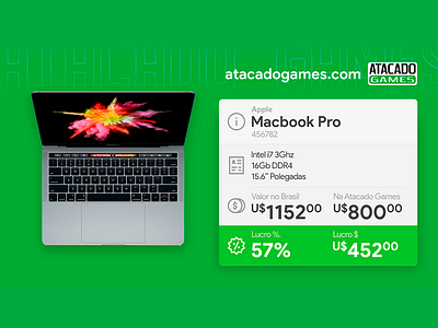 Atacado Games Display Ad of Product ad display info products
