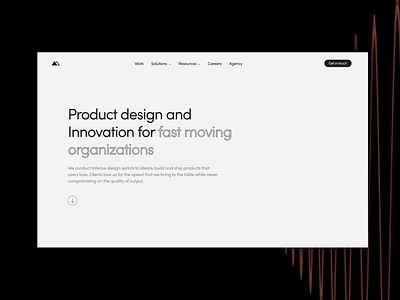 Agency Website launch metastate minimal website website design