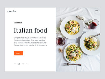 Article Card Preview article blog card food ui