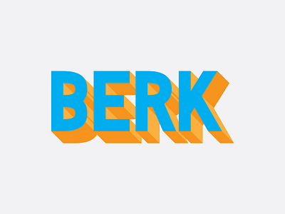 Berk custom type hand lettering lettering san serif type type design typography