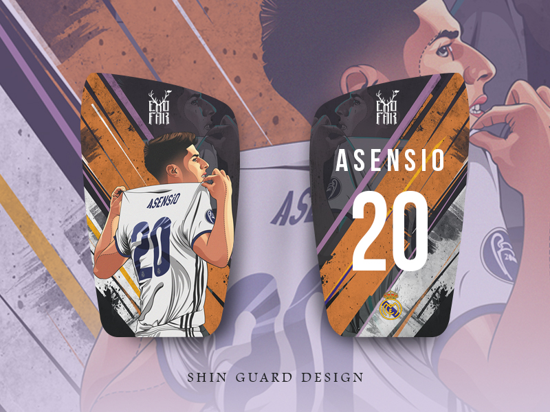 Download Asensio In Shin Guard Design by Exofar Project on Dribbble
