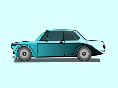 BMW 2002 animation app art design illustration logo ui ux vector website