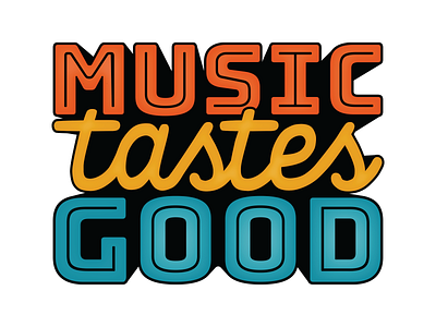 Music Tastes Good Logo (2018)