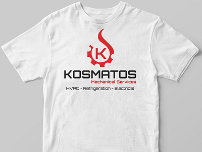 Kosmatos T-Shirt Design branding design logo typography vector