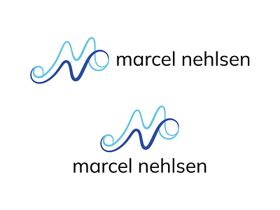 Logo Design - Marcel Nehlsen Personal Logo brand design identity logo marcel nehlsen vector
