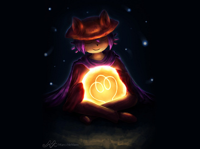 OneShot - Peaceful Niko fanart illustration niko oneshot video games