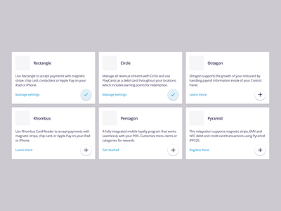 Extensions ui ux web wireframes