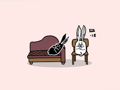 Therapy rabbits