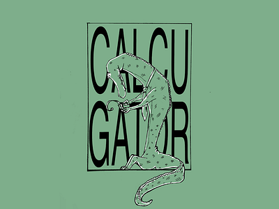 Calcu-gator alligator calculator crocodile gator
