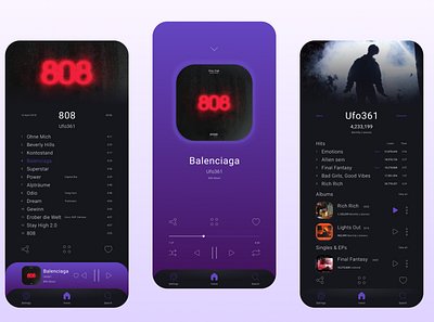 Spotify Redesign app design application design figma spotify ui ui design uidesign ux ux design uxdesign