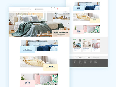 bedding eshop ecommerce eshop web design