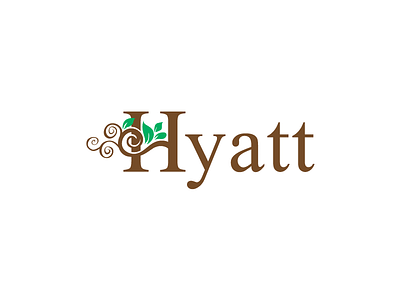Hyatt Organic Foods logo barnding corporate identity icon logo logodesign organic food
