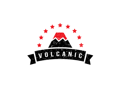 Logo design for Volcanic logo barnding corporate identity icon illustration logo logodesign travel