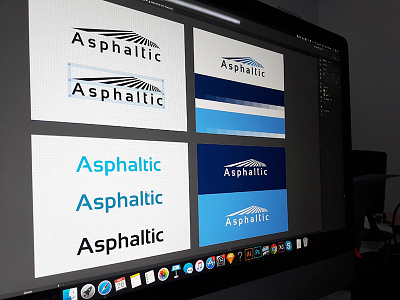 Asphaltic Branding Design barnding building corporate identity icon illustration logo logodesign