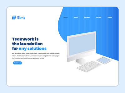 landing page