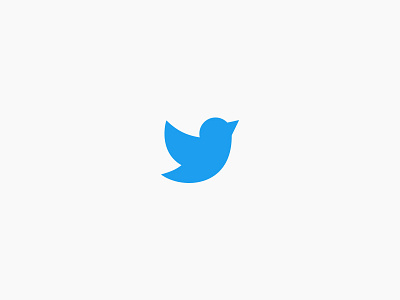 Twitter Logo Simplified