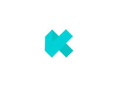 Geometric K k k icon k logo letter k