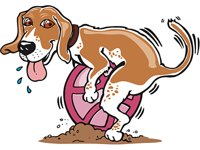 Rusty Dog Loves Dribbble