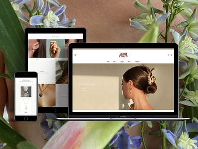 Luna Rossa - Web Design (Shopify) design shopify ui ux web design