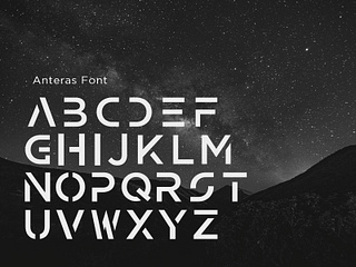 Antares Font - Download By Creativeadi On Dribbble