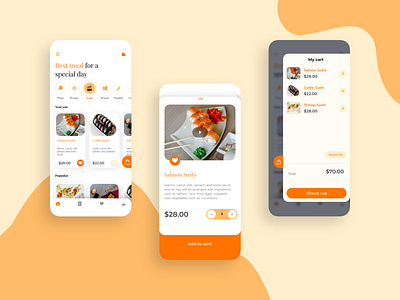 Food And Deliverry UI Basic