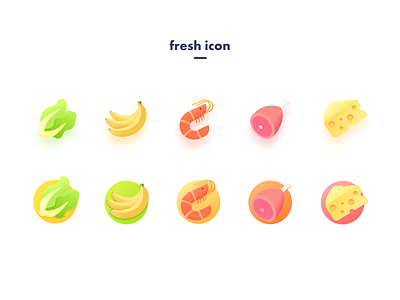 fresh icon clean icon 插图 设计 餐饮