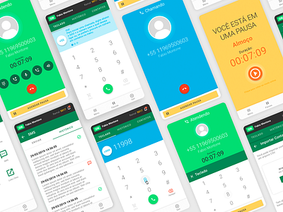 Cloud Pbx Phone App With Material Design