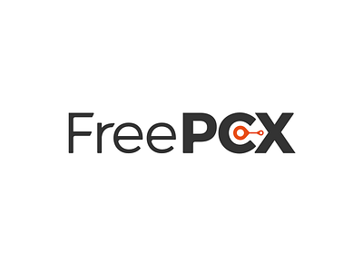 Free PCX Logo branding clean flat font identity letter logo simple type typography