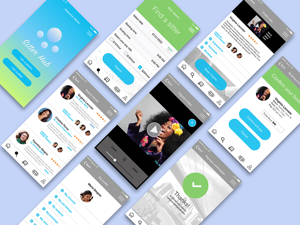 App Screen Mockup By Sara Koivisto On Dribbble