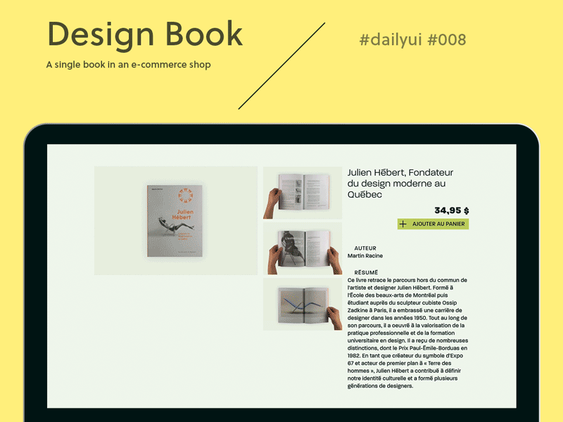 Product page 012 dailyui e commerce page product