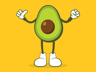 Avocado adobe illustrator avocado graphic design graphics illustration illustrator