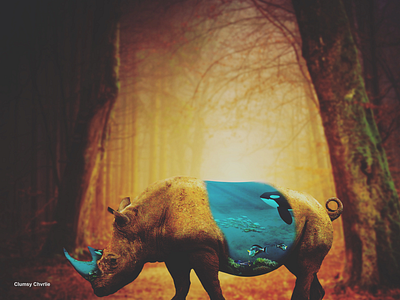 Rhino graphic design graphics photoshop