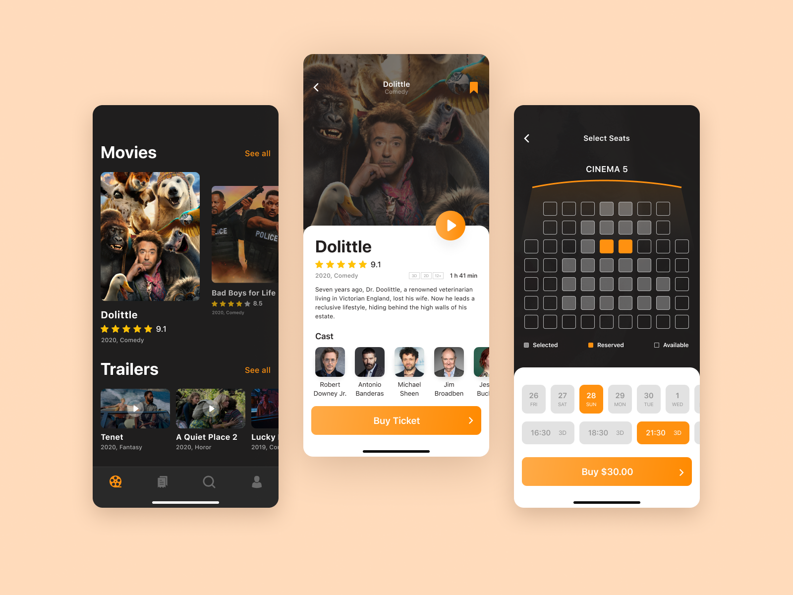 cinema-app-by-nekleyonov-yury-on-dribbble