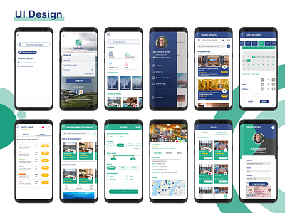 TripBuddy - UX Case Study | Travel App Design app architecture branding concept creative graphic design minimal ui ux website