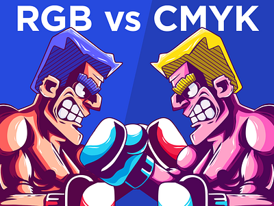 BATTLE ROYAL RGB vs CMYK