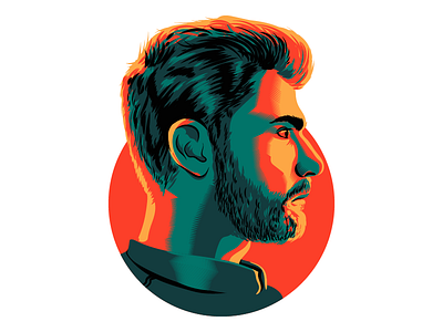 Self Portrait Illustration