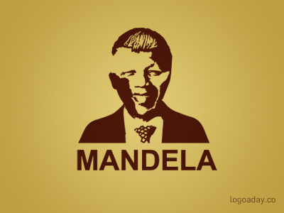 Mandela africa logoaday mandela nelson
