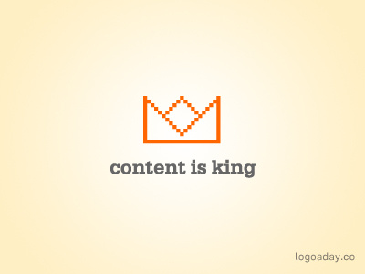 Content is King content crown cursor king royal