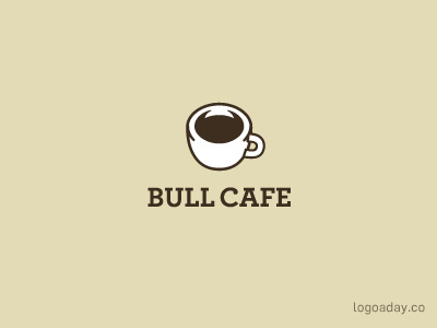 Bull Cafe bull cafe coffee cup