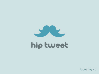 Hip Tweet bird graforidza hipster moustache mustache tweet twitter