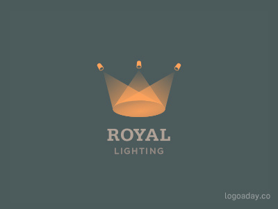 Royal Lighting crown king light lighting reflector royal