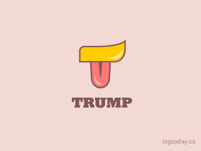 Trump elections hair t tongue trump