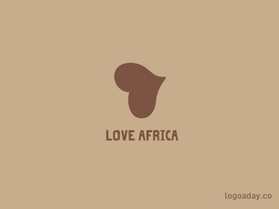 Love Africa africa heart love