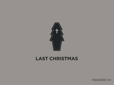Last Christmas christmas coffin cross george michael new year tree