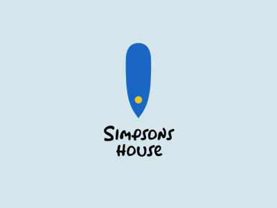 Simpsons House bart google maps hair home homer house location marge pin pin mark simpsons