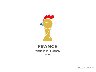 France World Champion cock fifa world cup football france paris rooster trophy