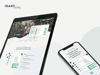 IDANT Wedding - WIP app app design branding design landingpage startup ui user interface ux webdesign wedding wip